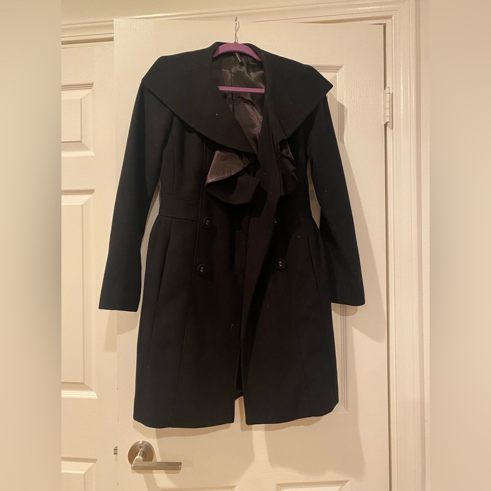 Black Naf Naf coat